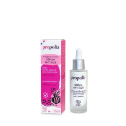 Organic certified anti-ageing serum- Bee pollen, centella asiatica & hyaluronic acid Organic certified anti-ageing serum- Bee pollen, centella asiatica & hyaluronic acid