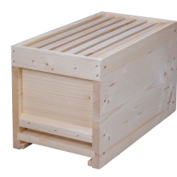 CUIB ZANDER DE 6 RAME DADANT 1/1 CU FUND INCASTRAT