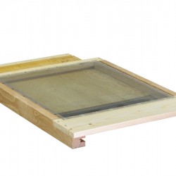 PLAIN DADANT ANTIVARROA SCREENED BOTTOM BOARD WITH PHENOLIC PLYWOOD TRAY FOR PASTORAL BROOD (IT) PLAIN DADANT ANTIVARROA SCREENED BOTTOM BOARD WITH PHENOLIC PLYWOOD TRAY FOR PASTORAL BROOD (IT)
