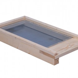 ANTIVARROA SCREENED BOTTOM BOARD NUC HIVE WITH 15mm THICK SIDES- FR  ANTIVARROA SCREENED BOTTOM BOARD NUC HIVE WITH 15mm THICK SIDES- FR