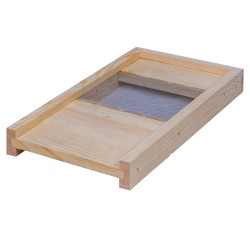 SEMI-VENTED BOTTOM BOARD THE BOX-JOINED NUC HIVE WITH 22mm THICK SIDES (TENONE)