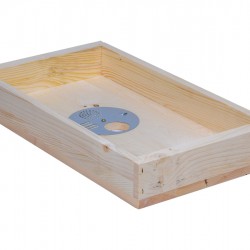 INNER COVER WITH CENTRAL 4-WAY DISC FOR 6 FRAME DADANT NUC HIVE WITH 25mm THICK SIDES IT MODEL INNER COVER WITH CENTRAL 4-WAY DISC FOR 6 FRAME DADANT NUC HIVE WITH 25mm THICK SIDES IT MODEL