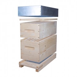 NUC HIVE WITH ANTI-VARROA SCREENED BOTTOM BOARD FR MODEL NUC HIVE WITH ANTI-VARROA SCREENED BOTTOM BOARD FR MODEL