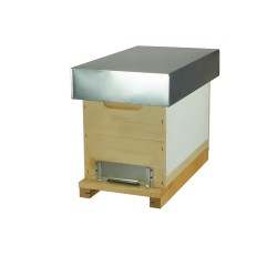 6 FRAME DADANT NUC HIVE WITH 22 MM THICK POLYSTYRENE SIDES - IT MODEL 6 FRAME DADANT NUC HIVE WITH 22 MM THICK POLYSTYRENE SIDES - IT MODEL