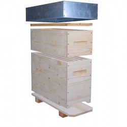 NUC HIVE WITH SEMI-VENTED BOTTOM BOARD FR MODEL NUC HIVE WITH SEMI-VENTED BOTTOM BOARD FR MODEL